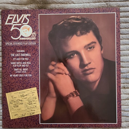 Elvis presley ep 50th - elvis, 10"