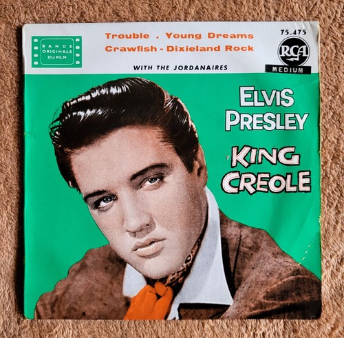 45t elvis presley king - ,