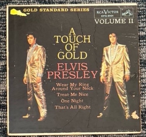 Elvis presley touch gold - of,