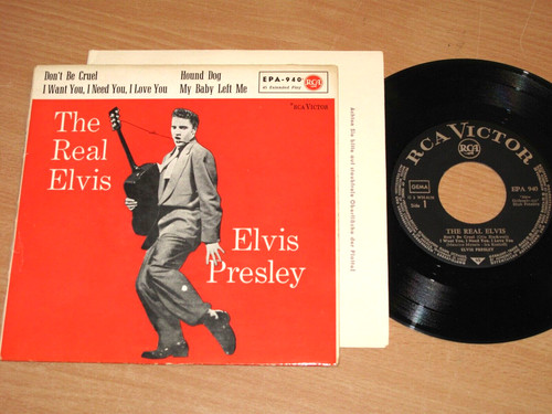 Elvis presley ep single - presley, ‎7"