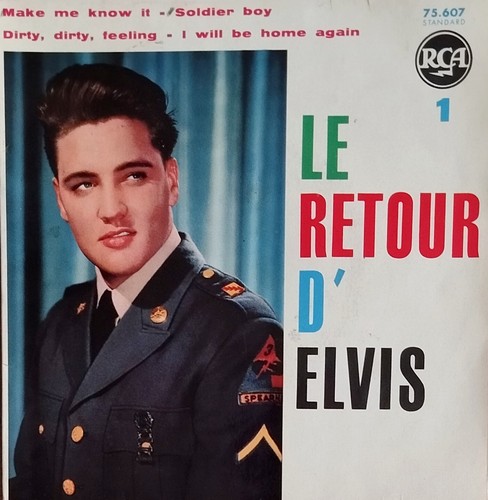 Elvis presley le retour - elvis,