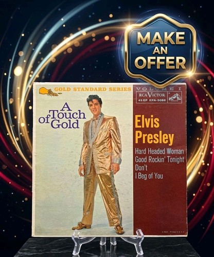 Elvis presley touch - touch, gold